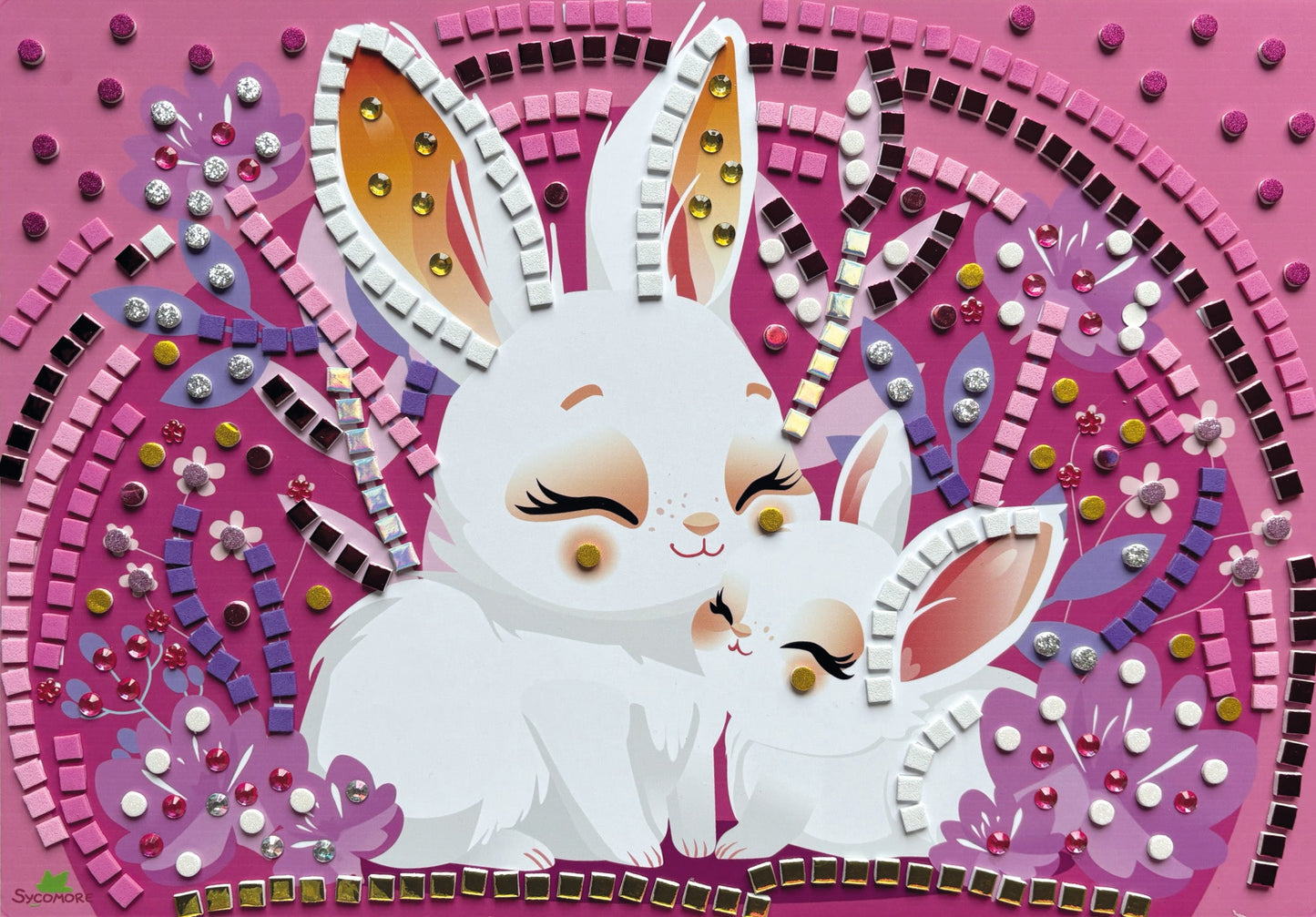 Stick'N Fun - XL Mosaics Cuddly Animals - 5y+