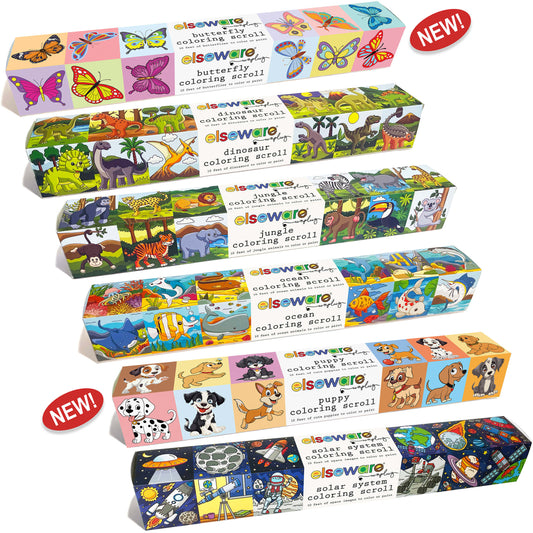 Coloring Scrolls – 10 ft – Adhesive Back