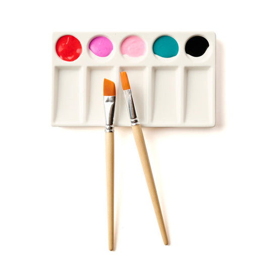 Porcelain Palette – Durable & Easy to Clean