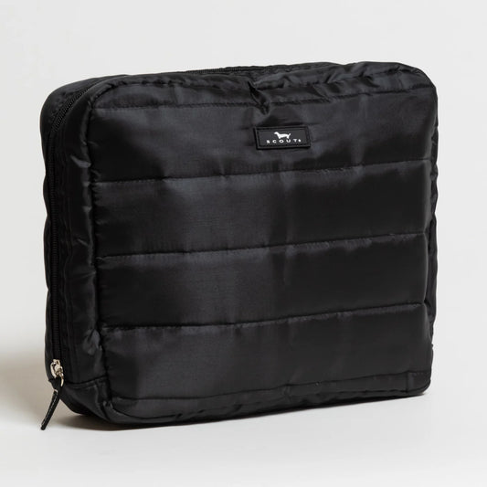 Puffer Toiletry Bag Medium - Black Puffer