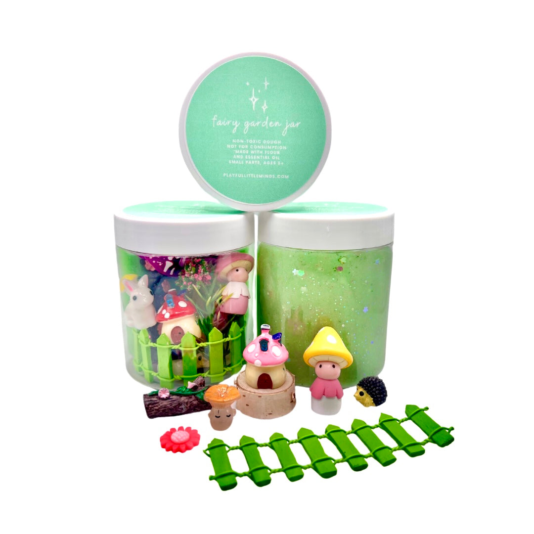 Fairy Garden Playdough Sensory Toy Kit