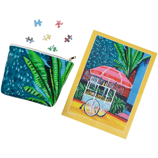 Canvas Classics Under the Palm 500 piece puzzle
