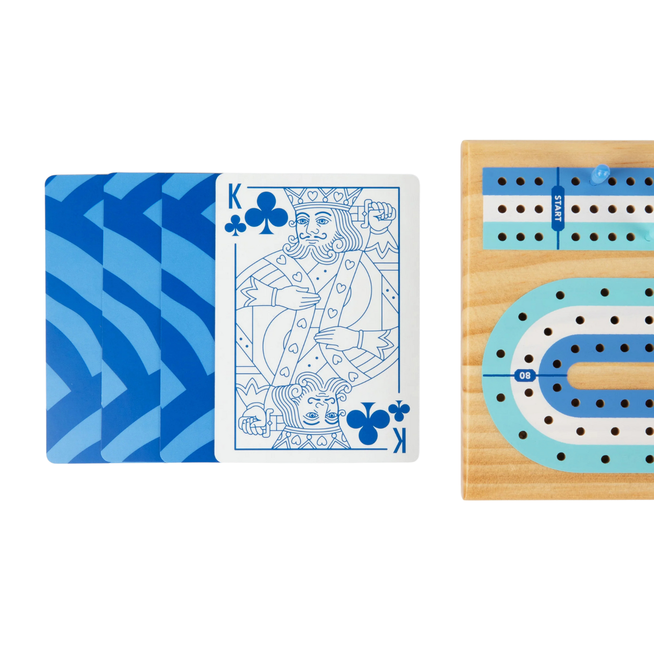 Canvas Classics Cribbage pegs and cards