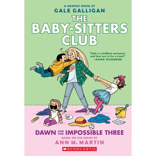 Dawn and the Impossible Three: A Graphic Novel (the Baby-Sitters Club #5): Volume 5