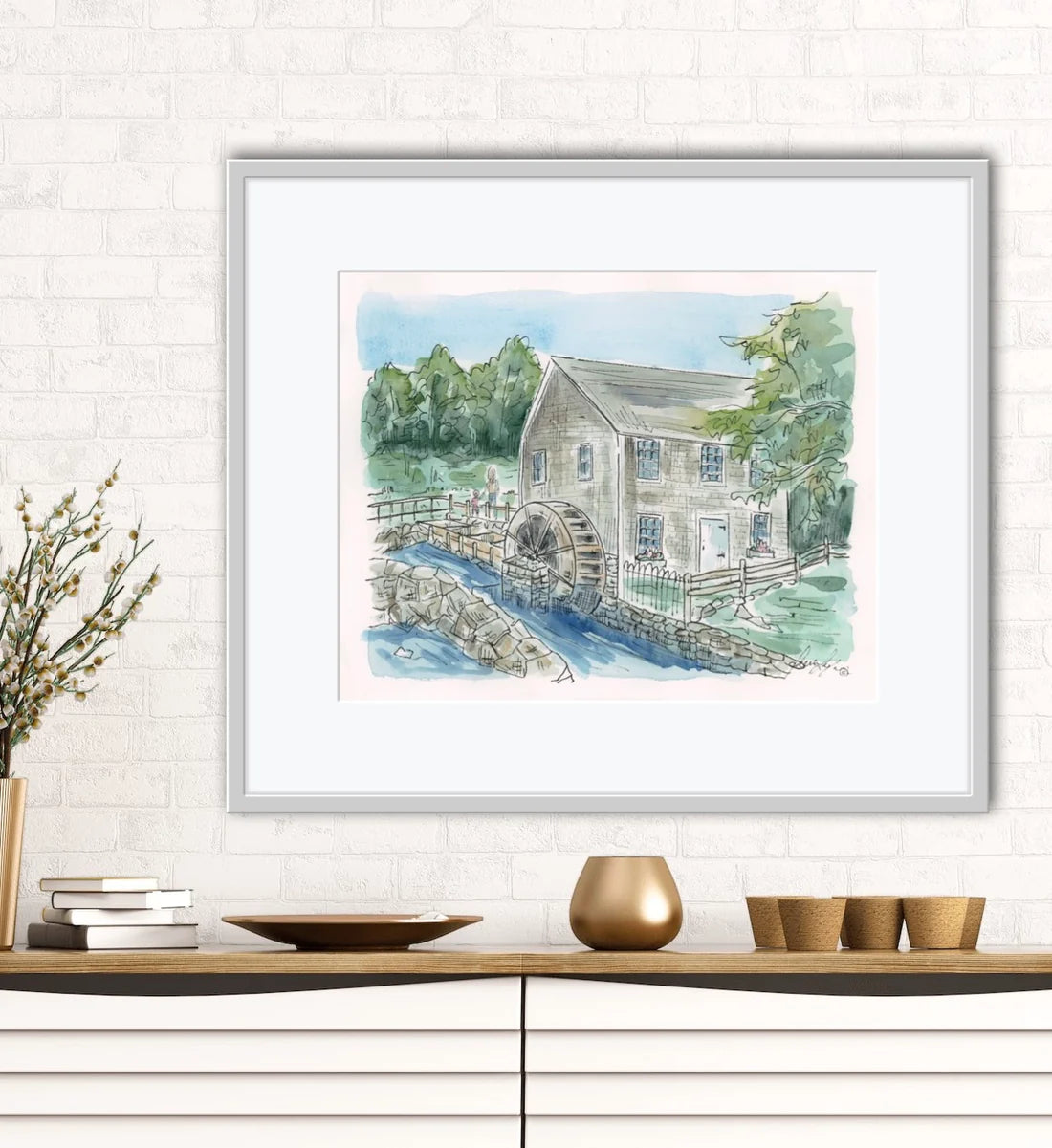 Brewster Herring Run - 5x7 Matte Print