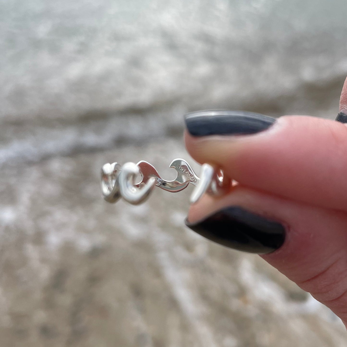 Adjustable Wave Ring