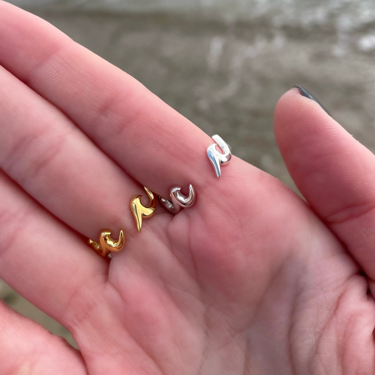 Adjustable Wave Ring