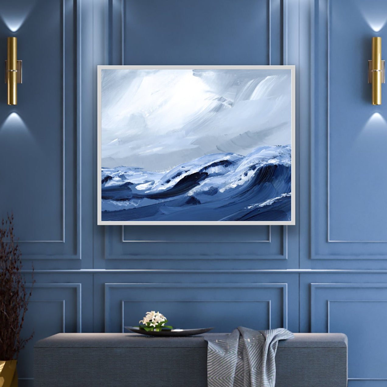 Big Sea, Waves Crashing on the Atlantic