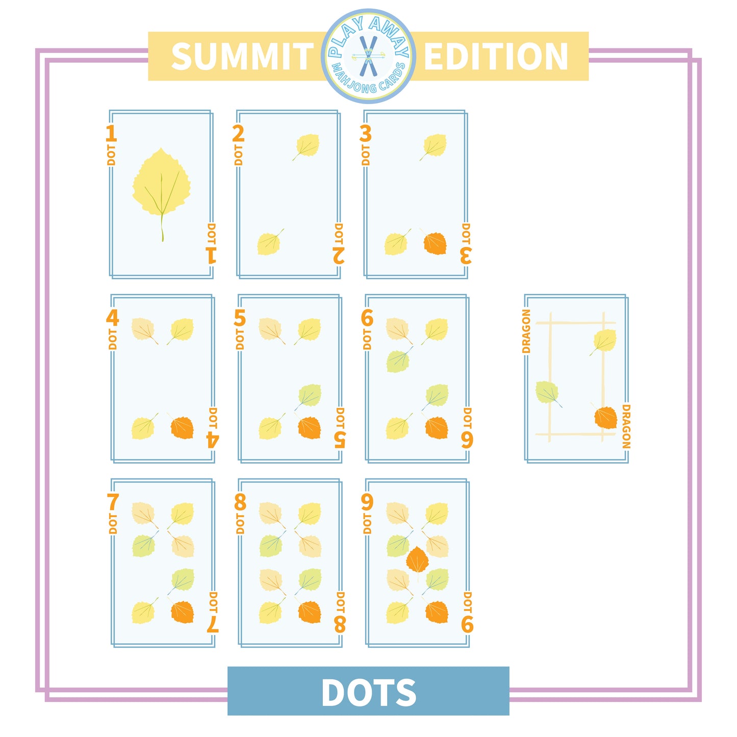 Play Away Mahjong Cards: Summit Edition