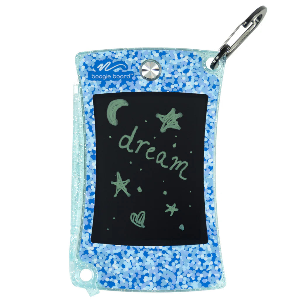 Jot Pocket Writing Tablet- Shimmer Collection: Blue Shimmer