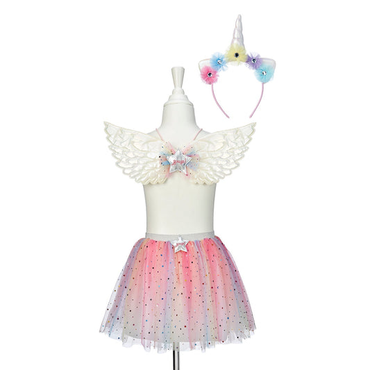 CelestIa Cosutme - Skirt, Wings & Tiara Set - Role-Play for Children