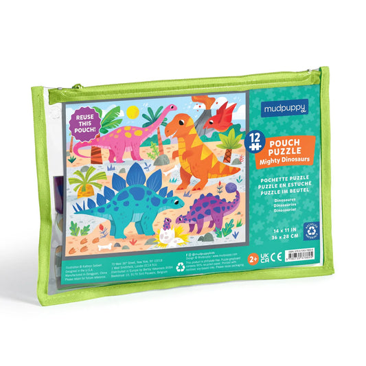 Mighty Dinosaurs  Pouch Puzzle