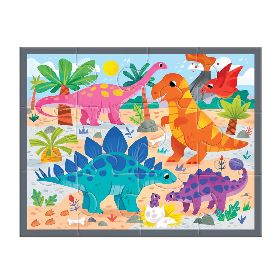 Mighty Dinosaurs  Pouch Puzzle