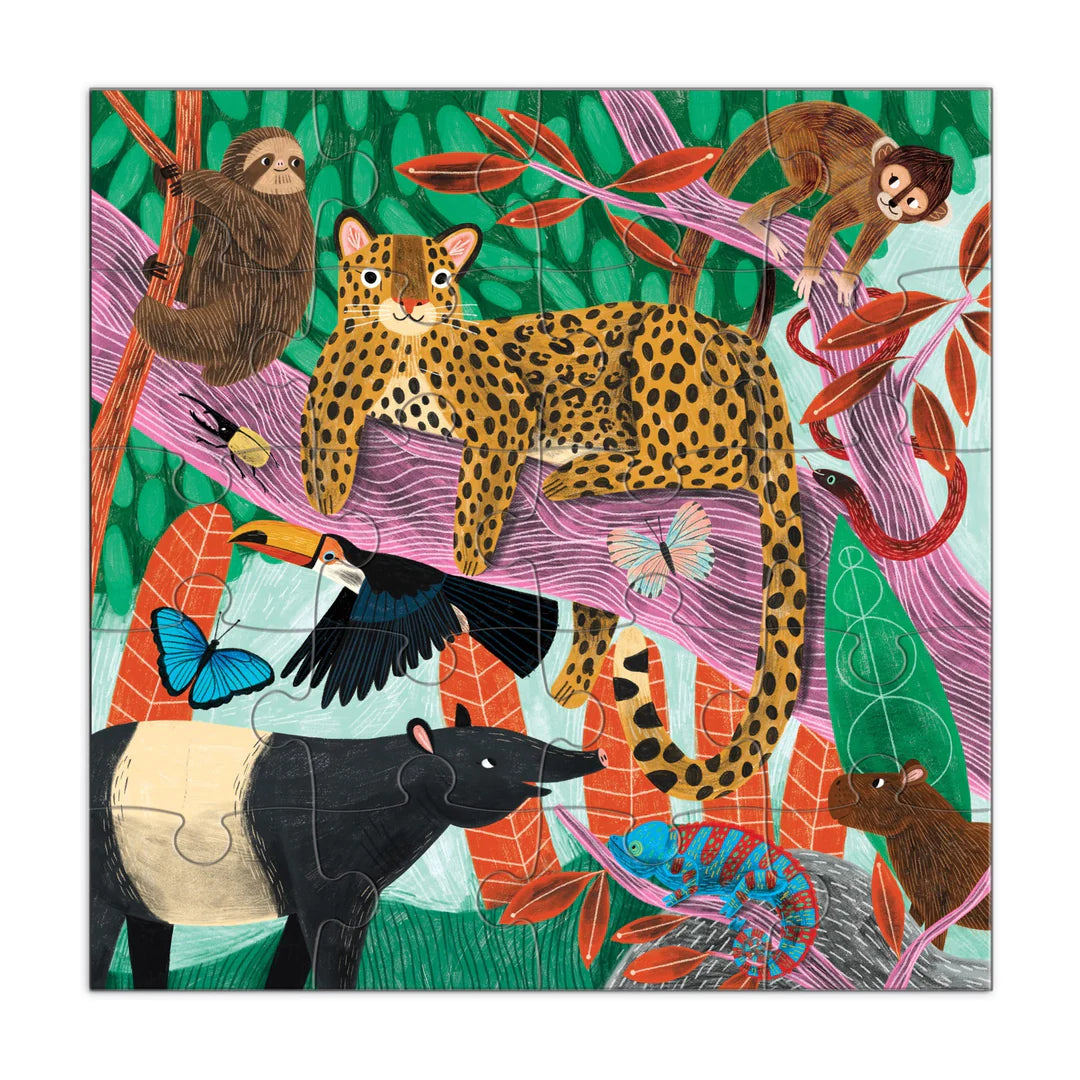 Jungle & Safari Magnetic Puzzle