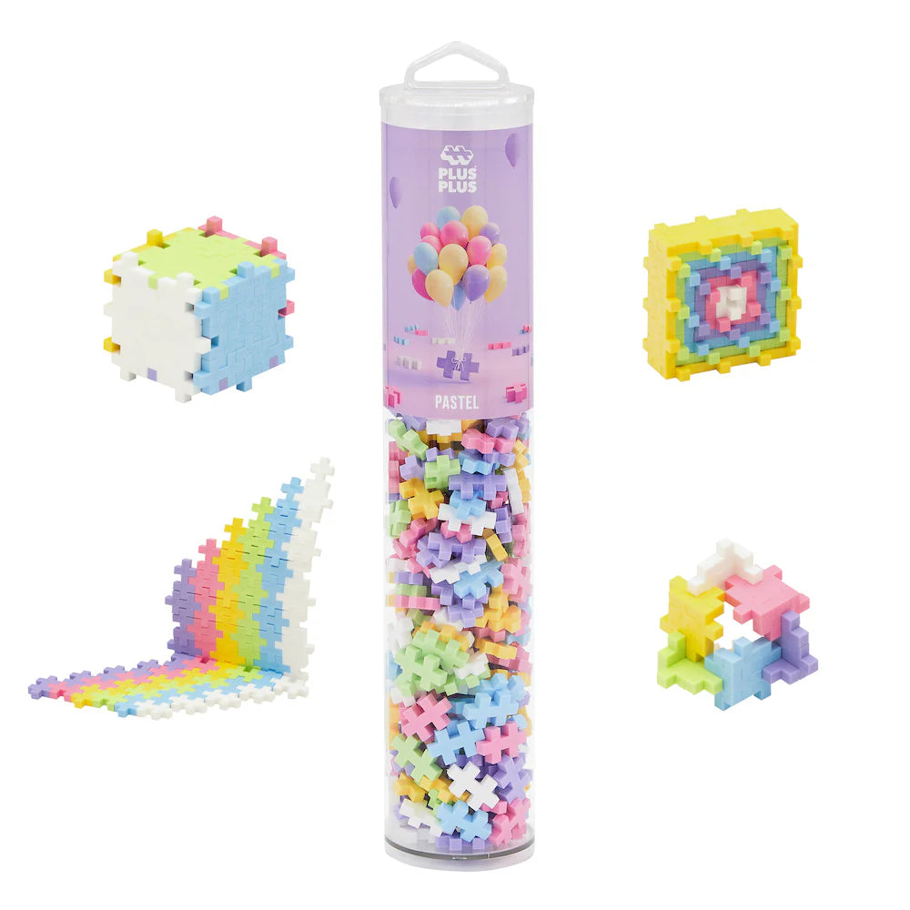 Tube - 240 pc Open Play Mix - Pastel