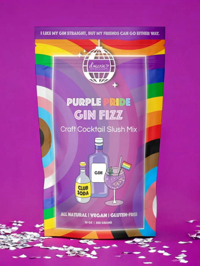 Purple Pride Gin Fizz Drink Mix