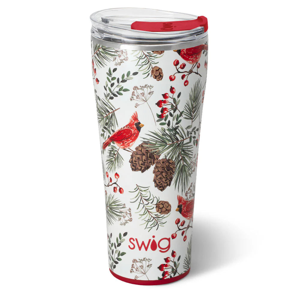 Winter Cardinals 32oz Tumbler
