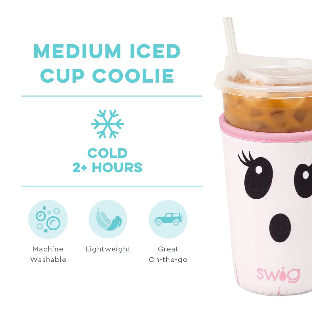 Boo Crew Ghost Iced Cup Coolie (Medium)