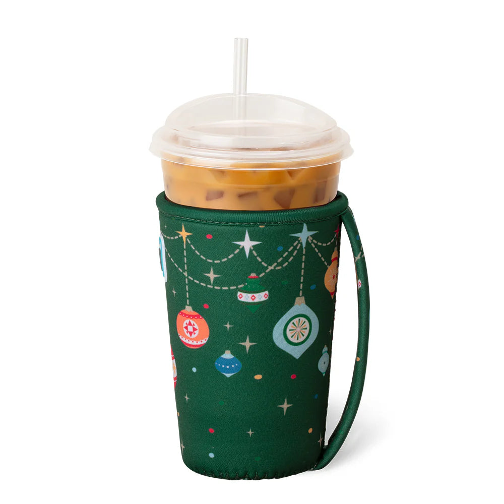 Deck The Halls 22oz Iced Cup Coolie