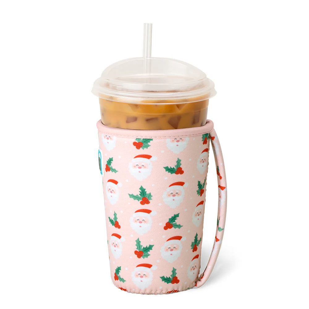 Holly Jolly 22oz Iced Cup Coolie