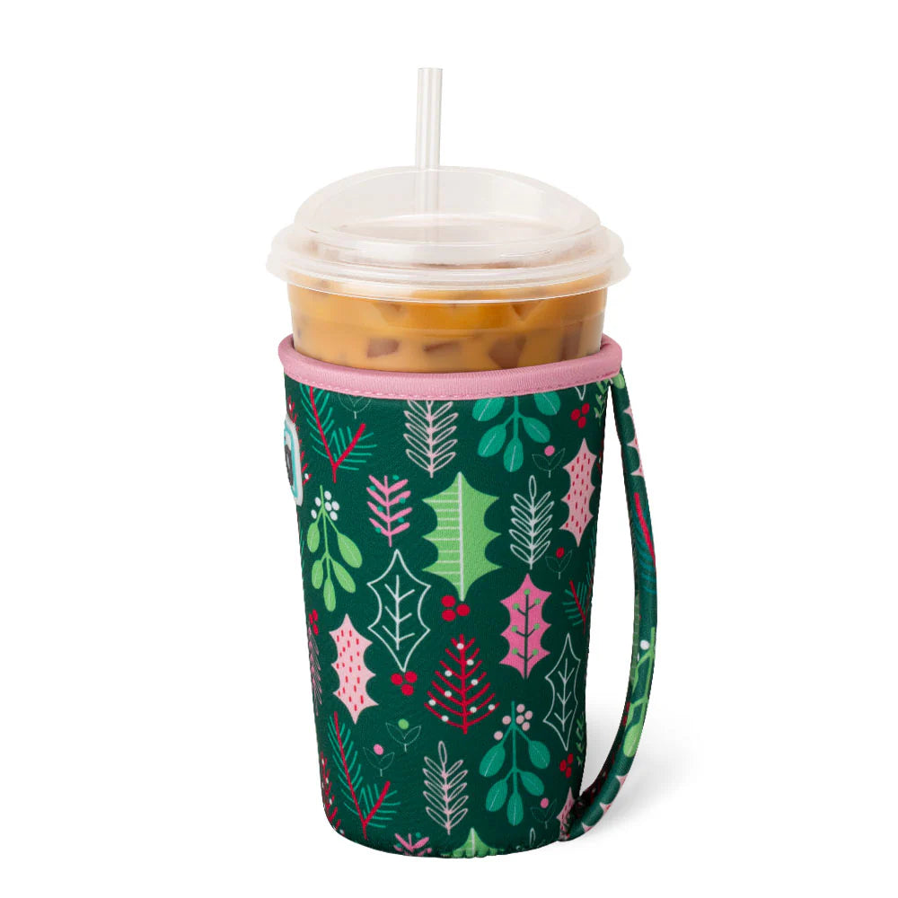 Merry Mistletoe Medium Iced Cup Coolie