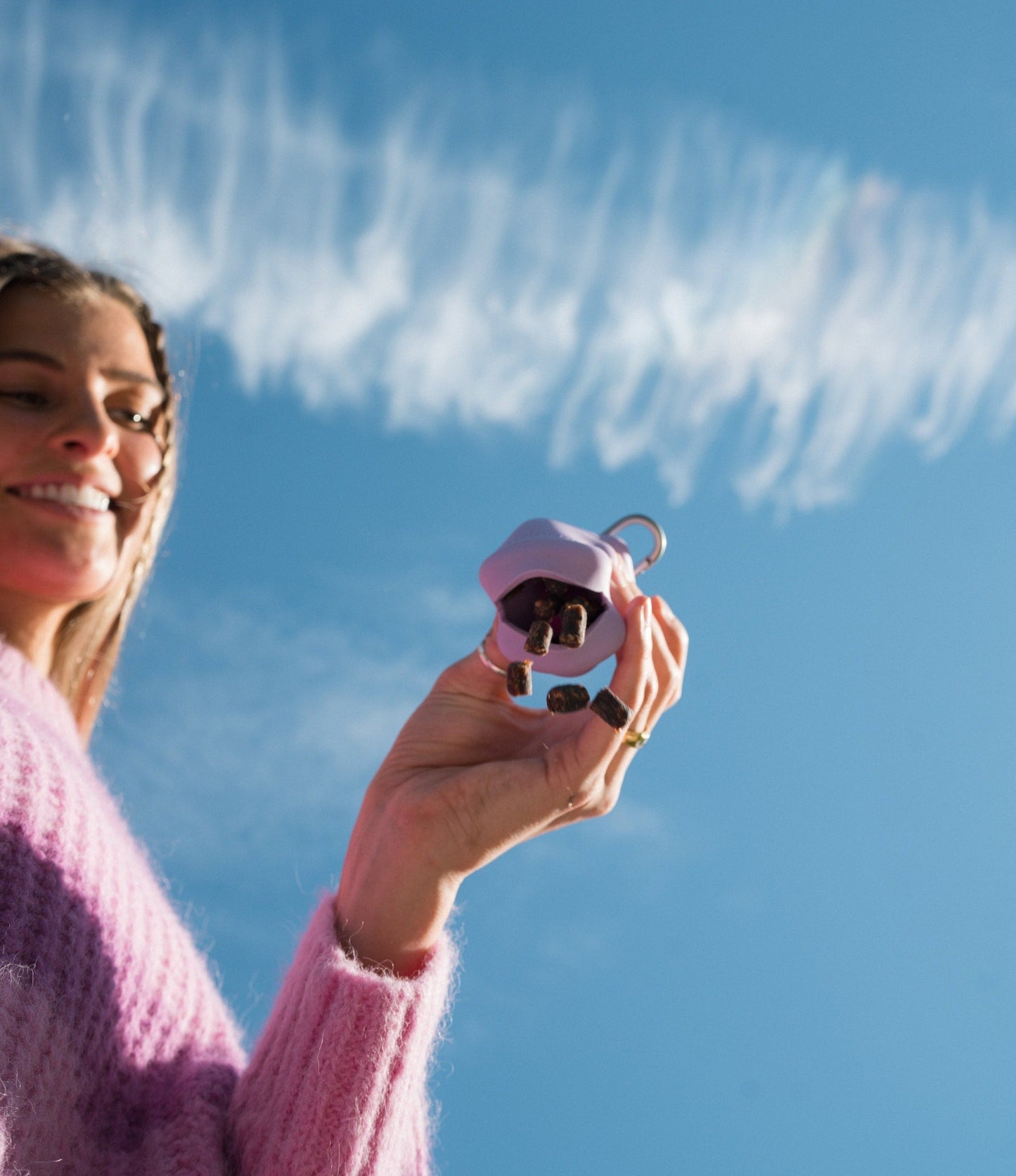 The Silicone Dog Treat Dispenser