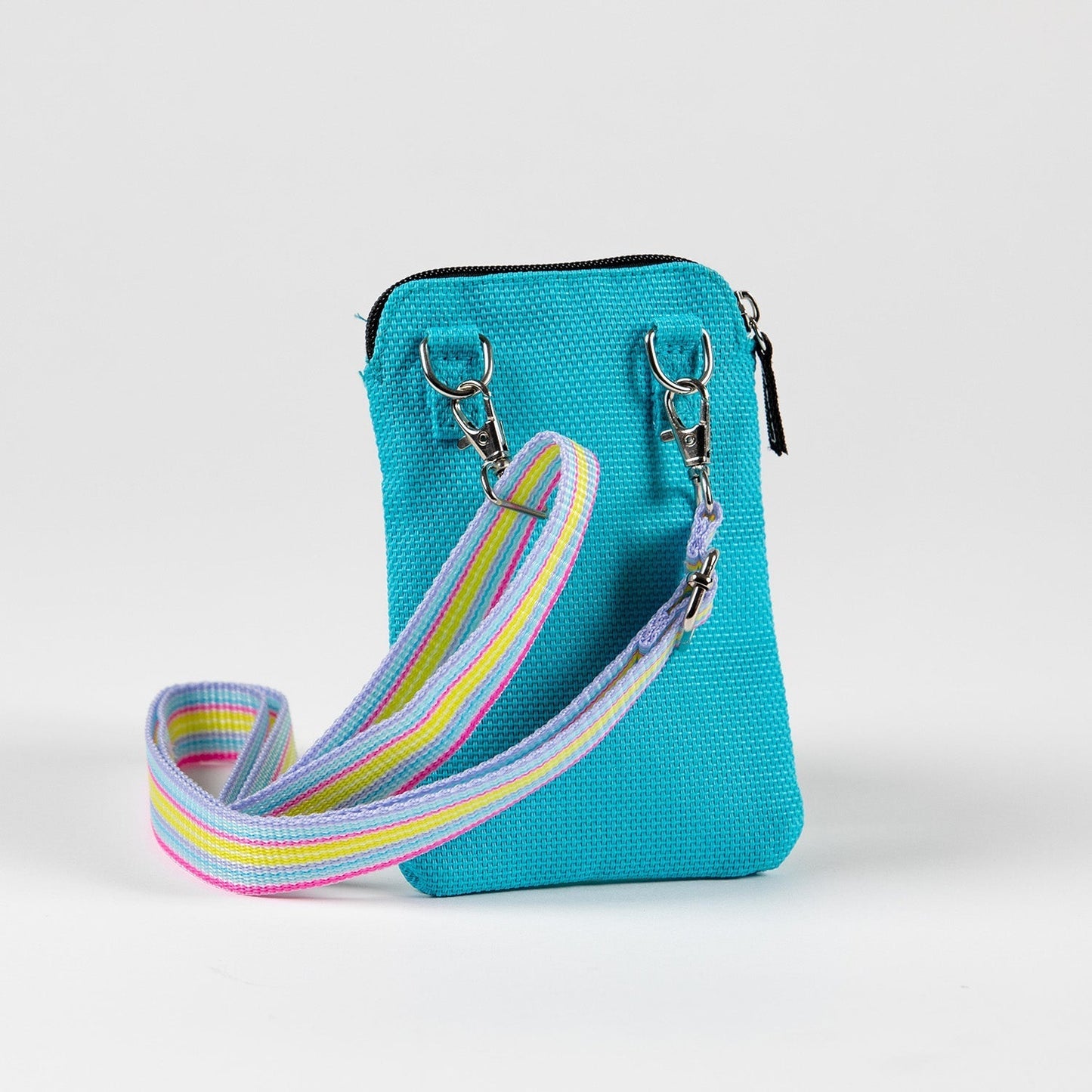 Poly Pocket Crossbody Bag - French Blue and Pool