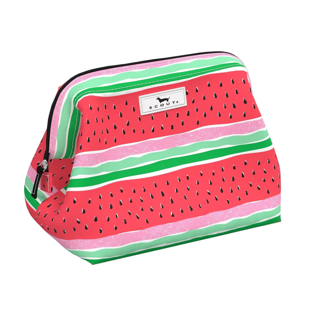 Little Big Mouth Medium Makeup Bag - Melondramatic