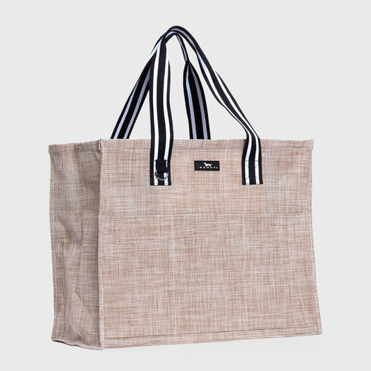 Extended Stay Tote - Sand Woven