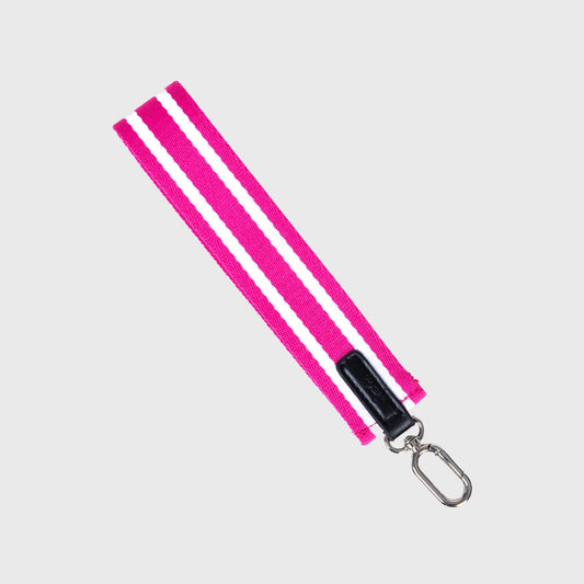 On Hand Wrist Strap - Red Violet and White