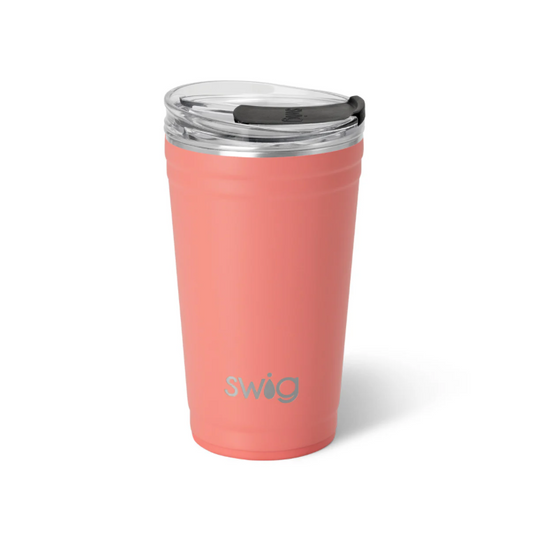 Coral 24oz Insulated Party Cup