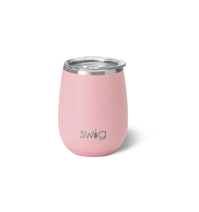 Blush Stemless Wine Cup (14oz)