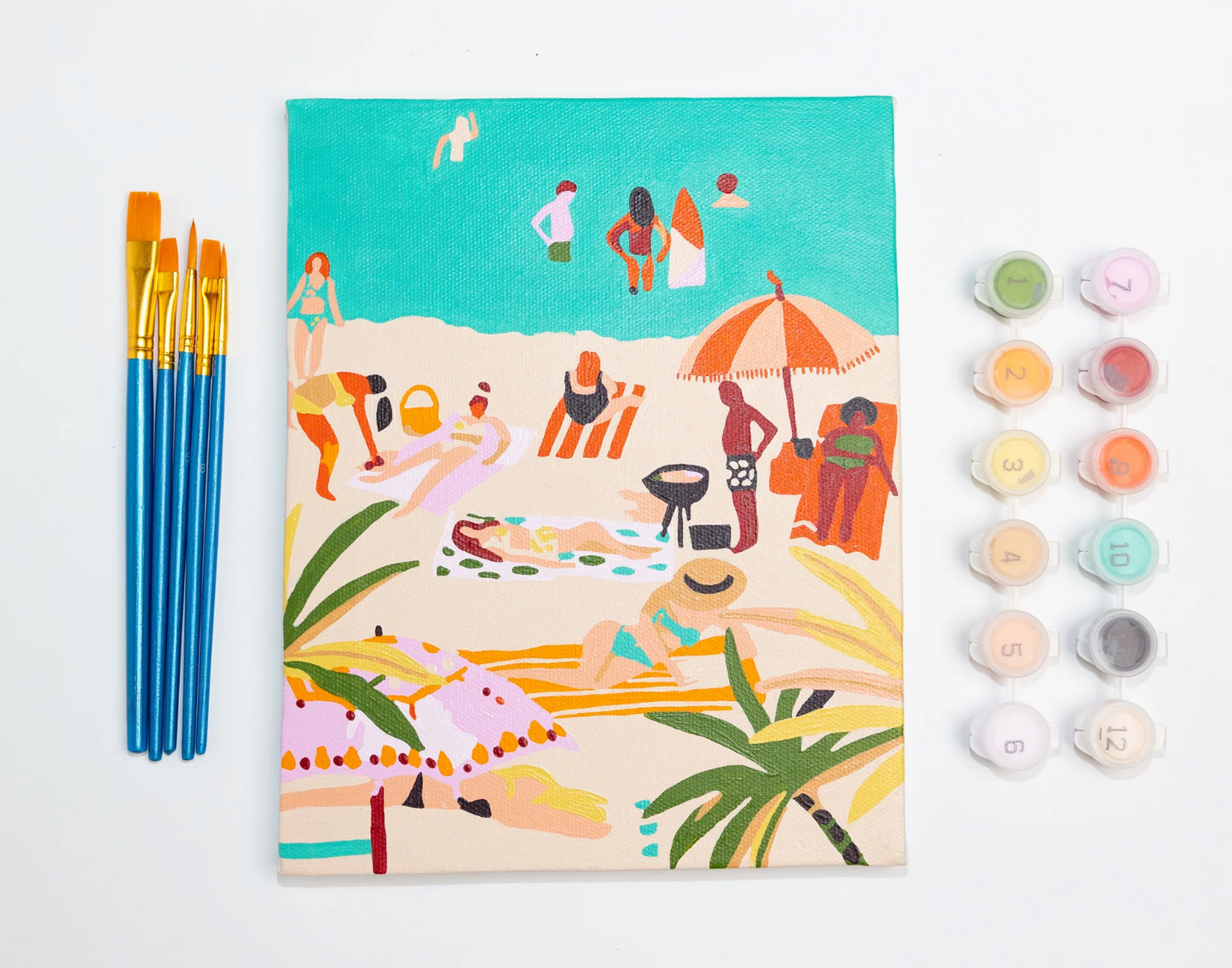 Beach Day by Hebe Studio Paint by Numbers Mini