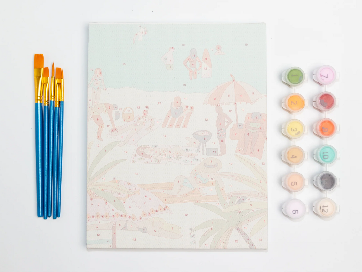 Beach Day by Hebe Studio Paint by Numbers Mini