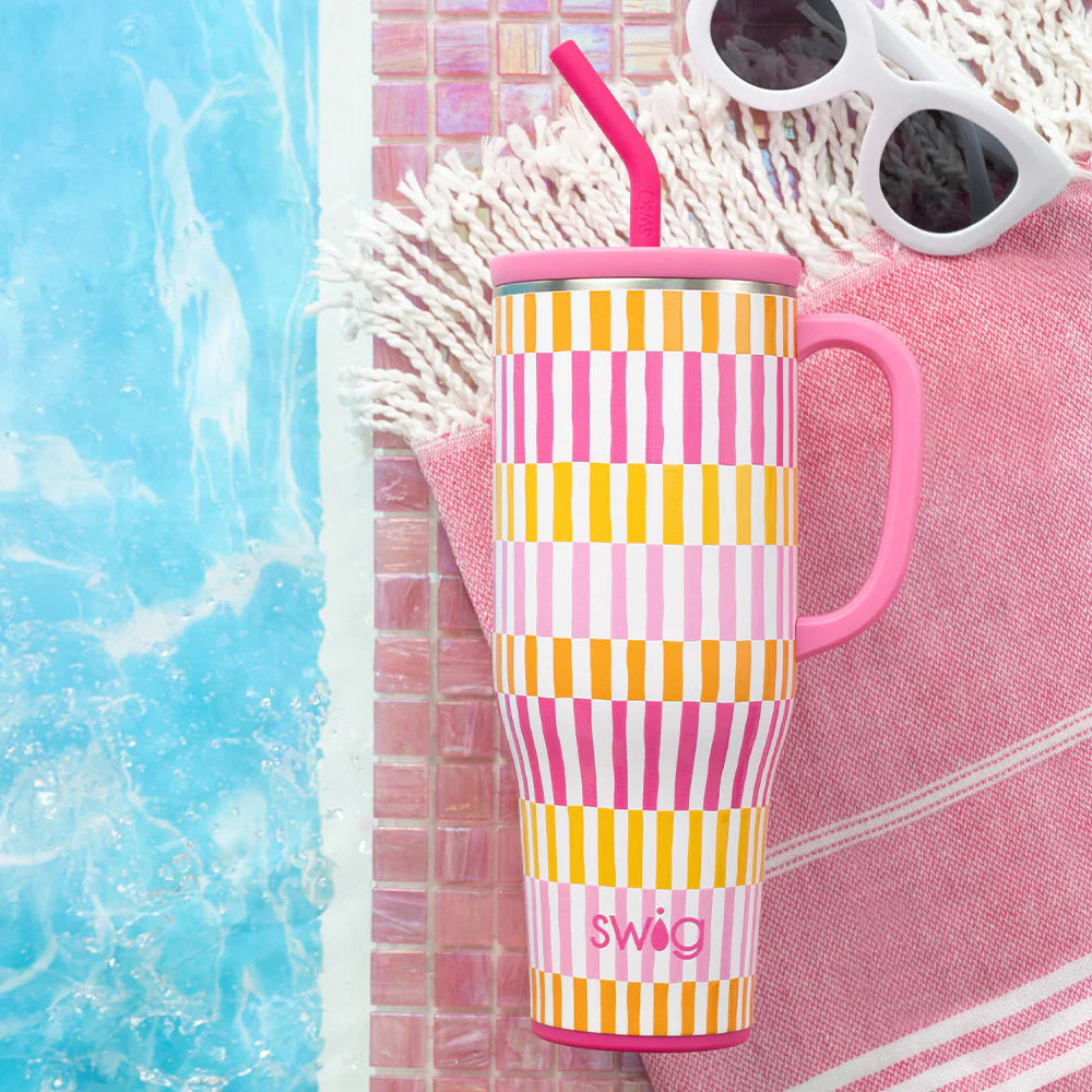 Sherbet Stripe Mega Mug 40oz