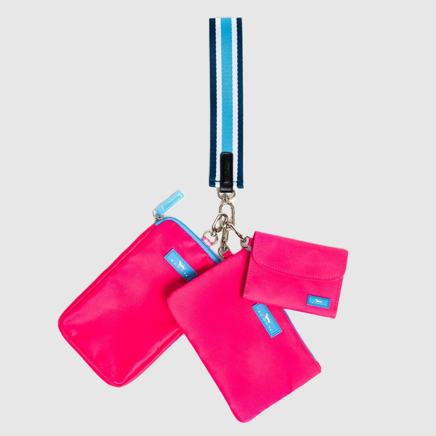 The Carly Pouch - Hot Pink lifestyle