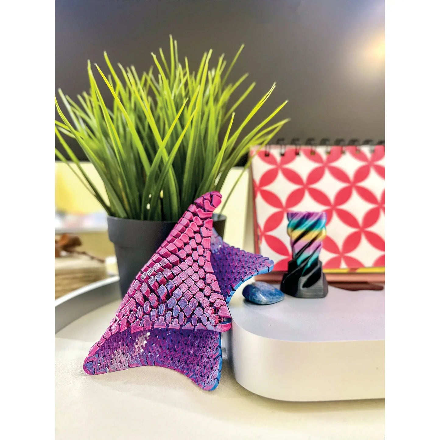3D PRINTED STARFISH FIDGET TOY   6/BAG