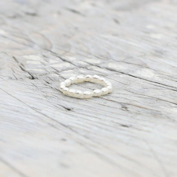 Freshwater Pearl Self Love Stretch Ring