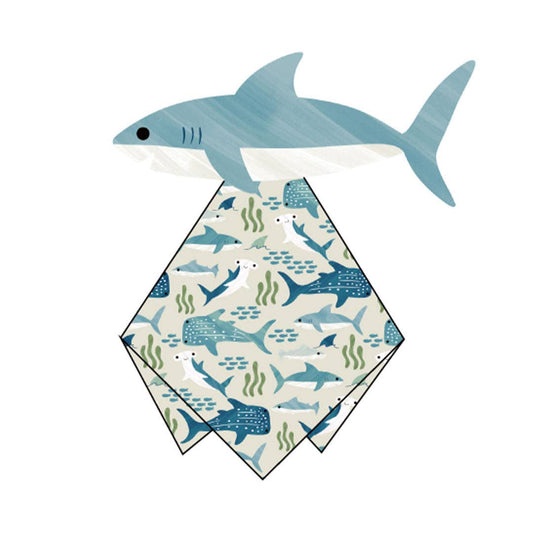 Shark Friends Shark Baby Lovey Newborn Gift: Blue/Multi / O/S