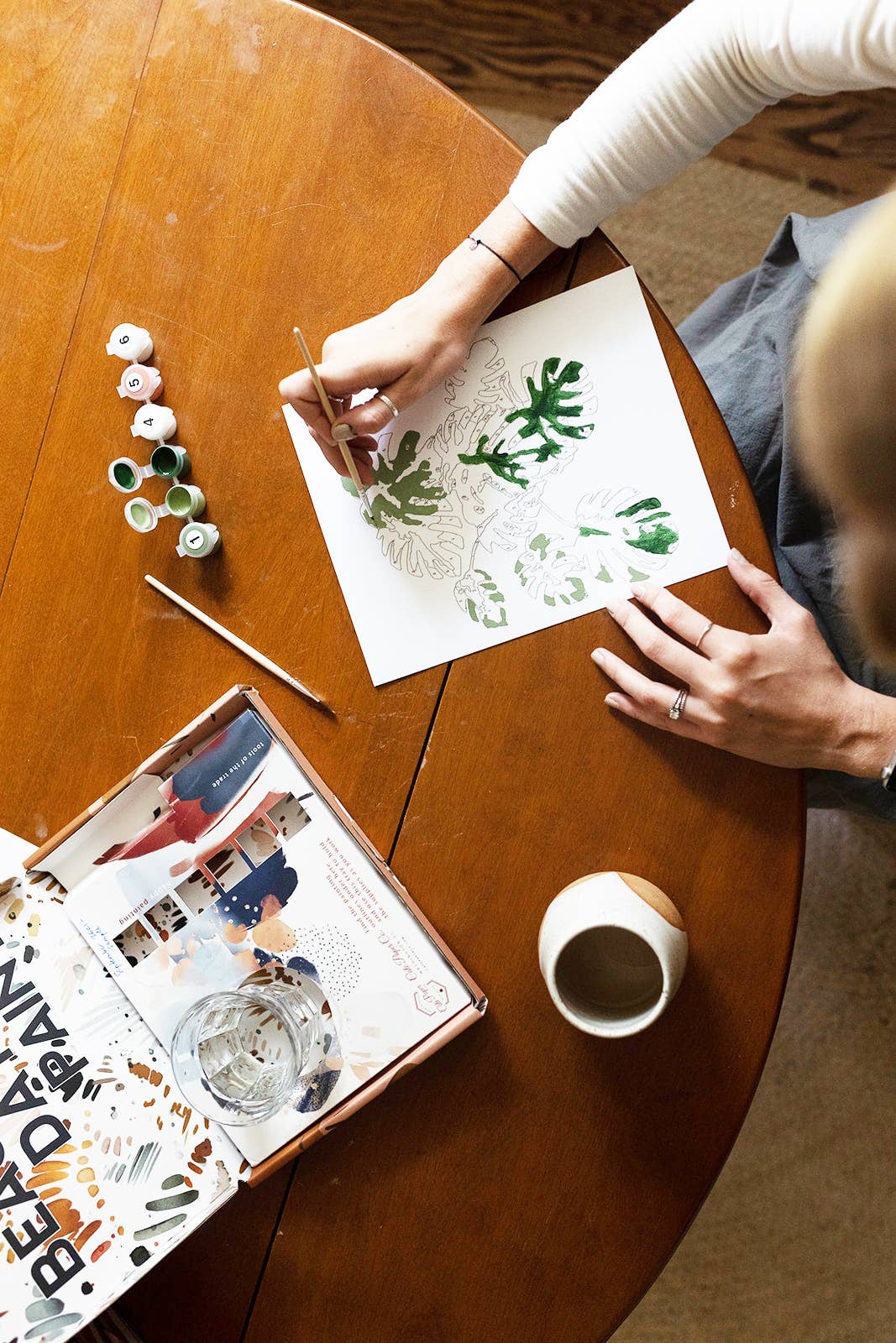 Joy and Peace Paint-By-Numbers kit