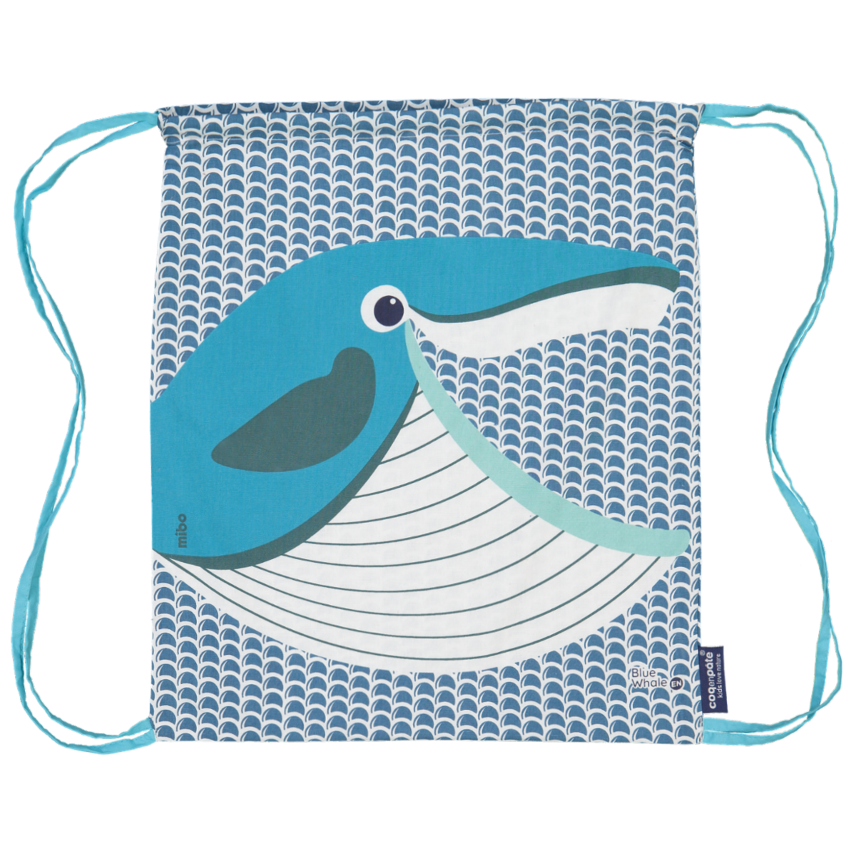 Whale children's activity bag