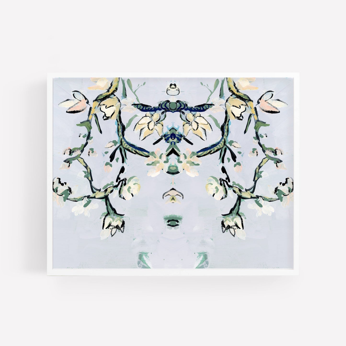 Queen Amytis Floral, Abstract Botanical