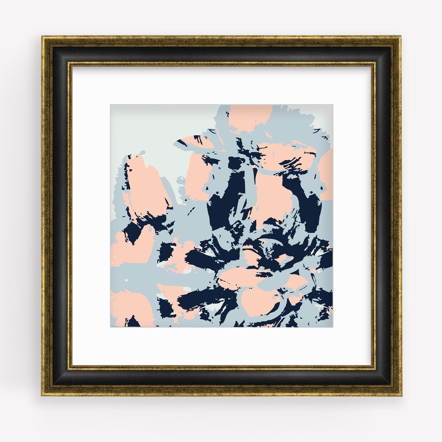 Arles Medallion, Abstract Botanical