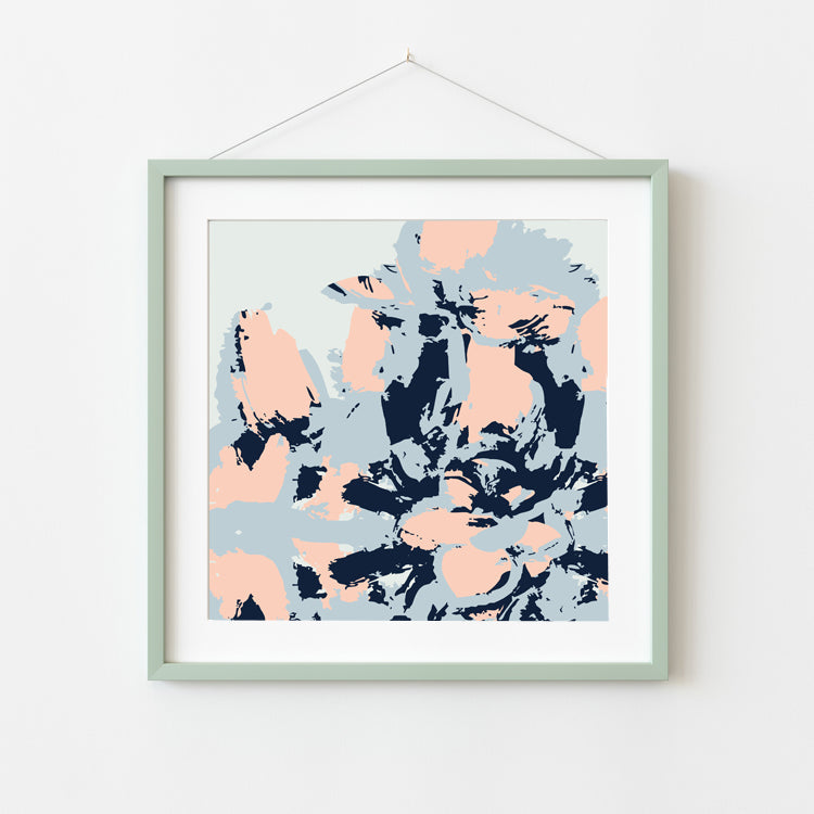 Arles Medallion, Abstract Botanical