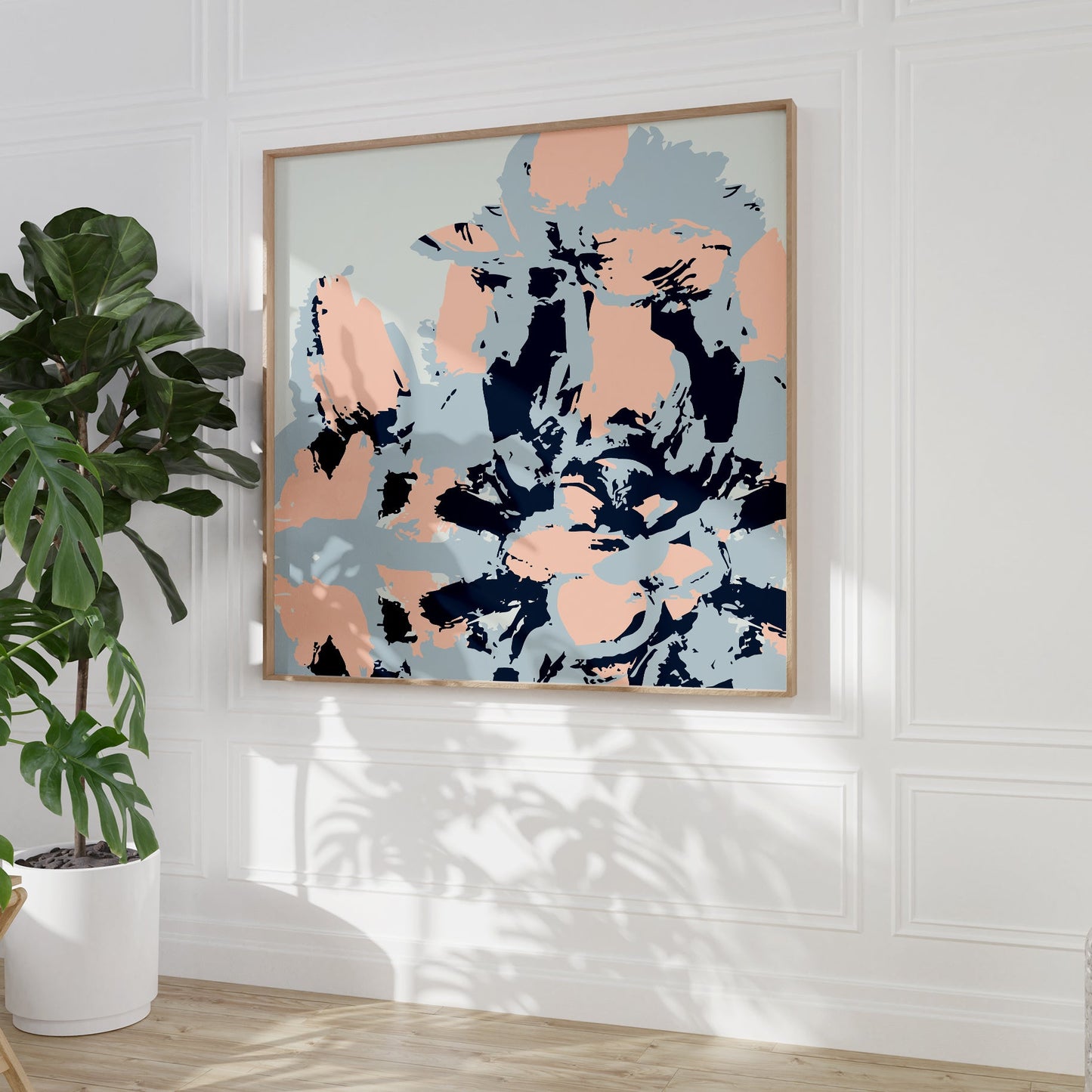 Arles Medallion, Abstract Botanical