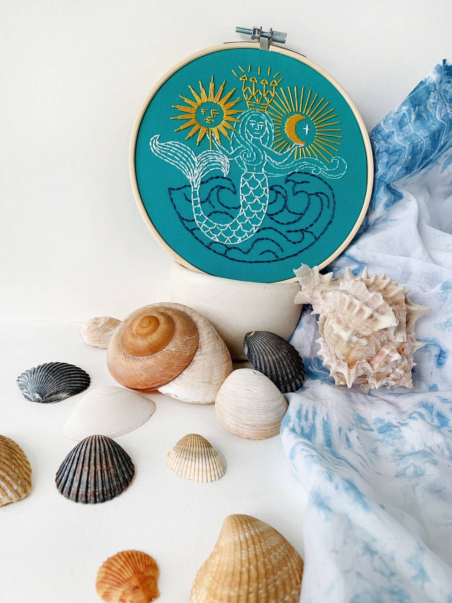 Mermaid Embroidery Kit