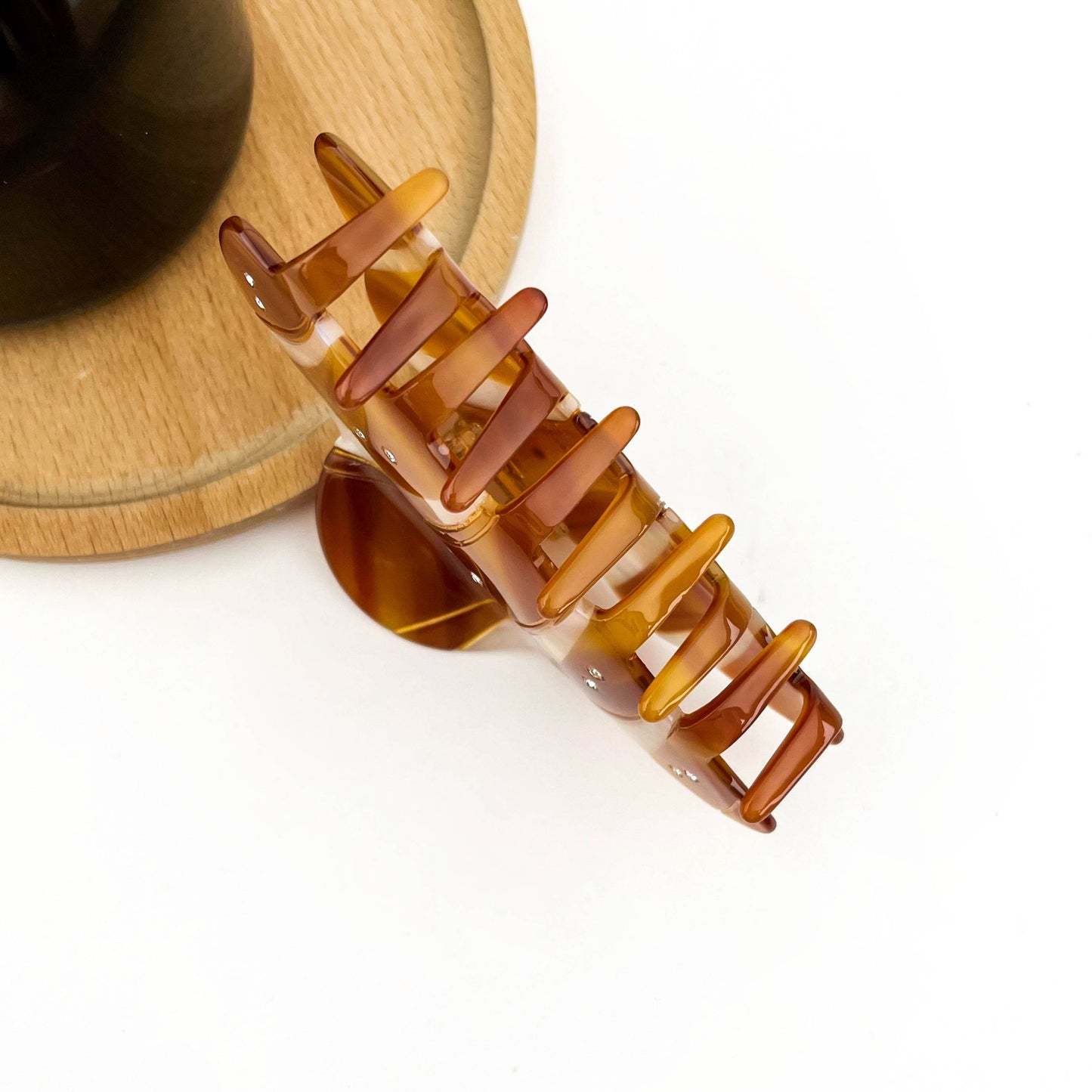 New Croissant Hair Claw Clip, Bread-shaped Hair Clip