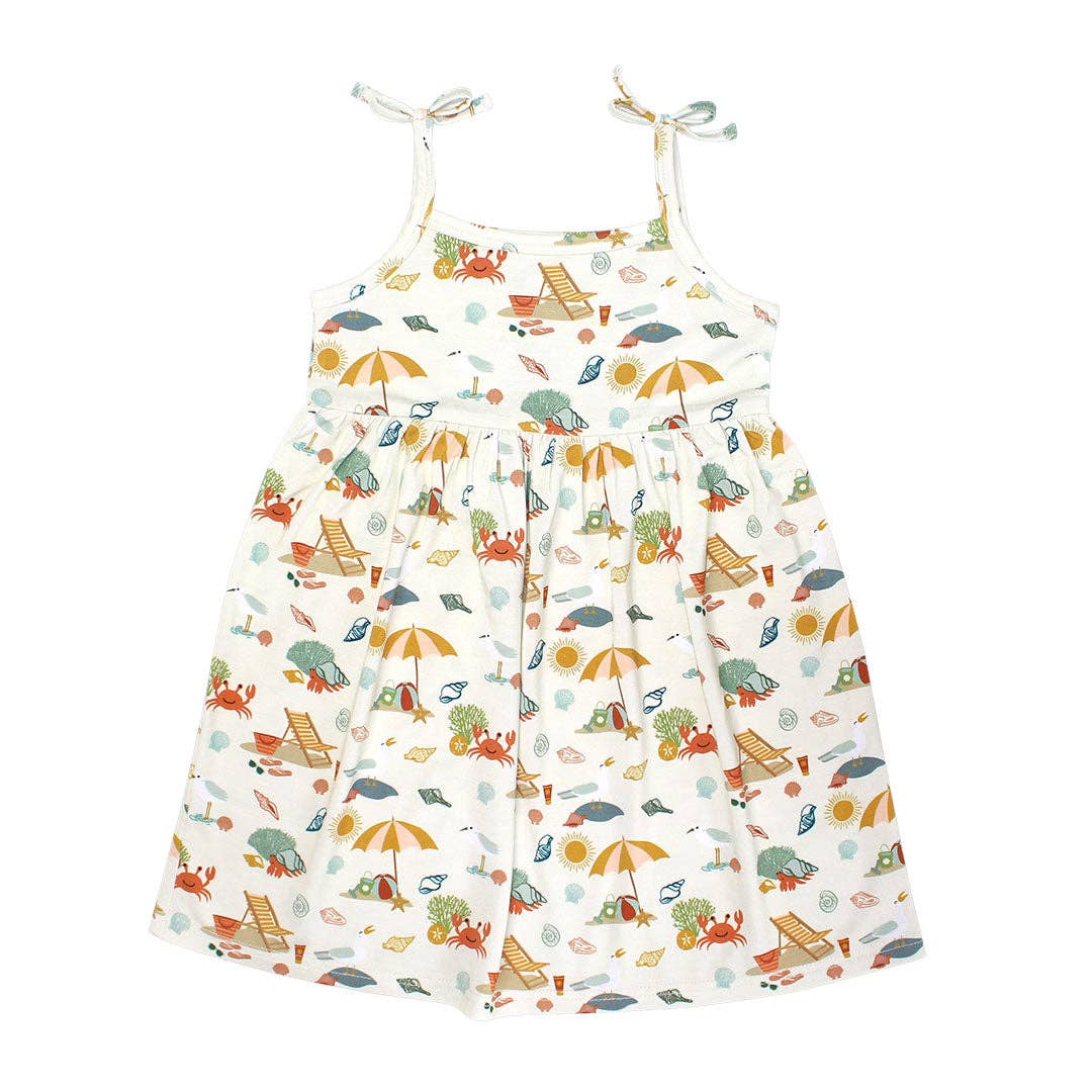 Beach Day Summer Baby & Kids Bamboo Dress: 6-12M