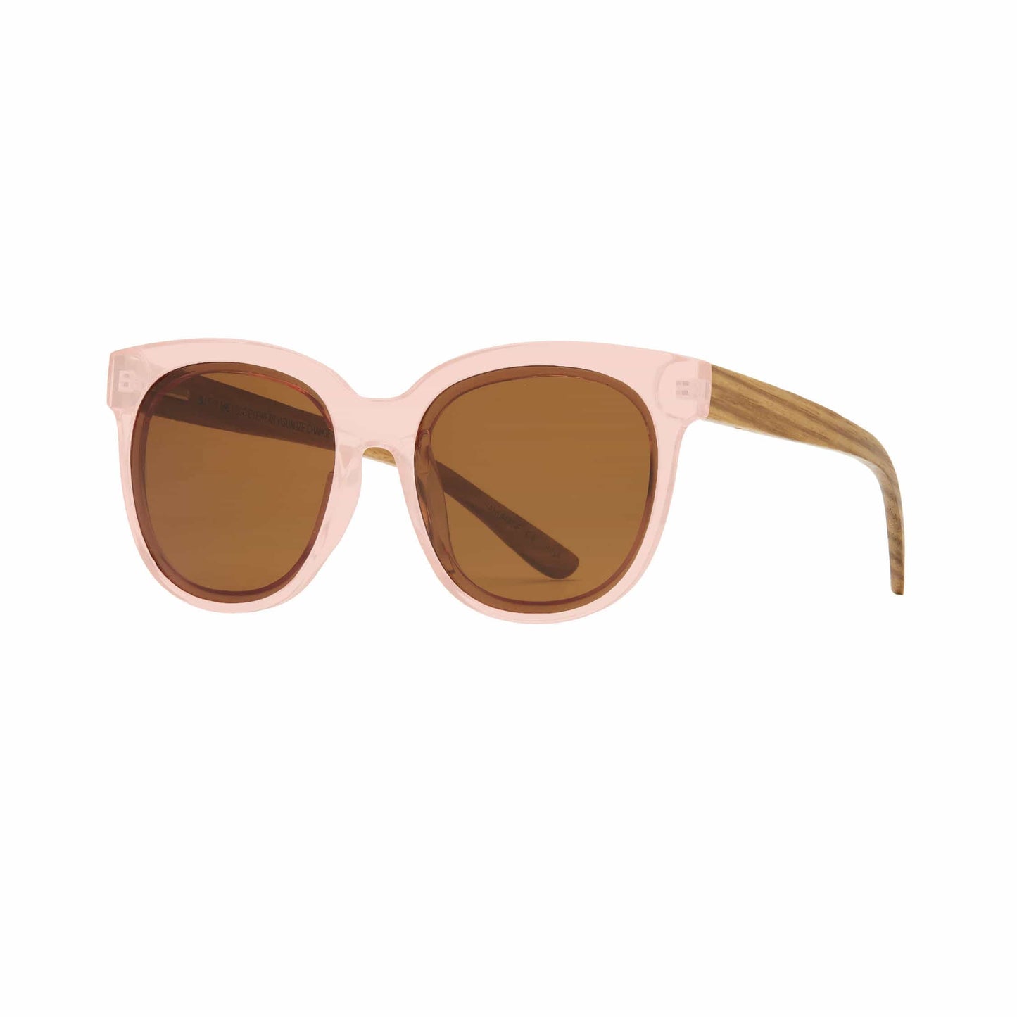 Emry - Crystal Rose / Walnut Wood / Brown Polarized