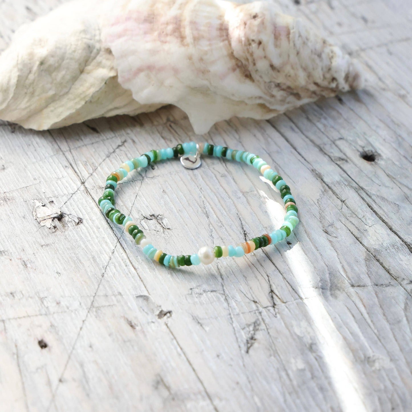 Puka Shell New Tide Bracelet